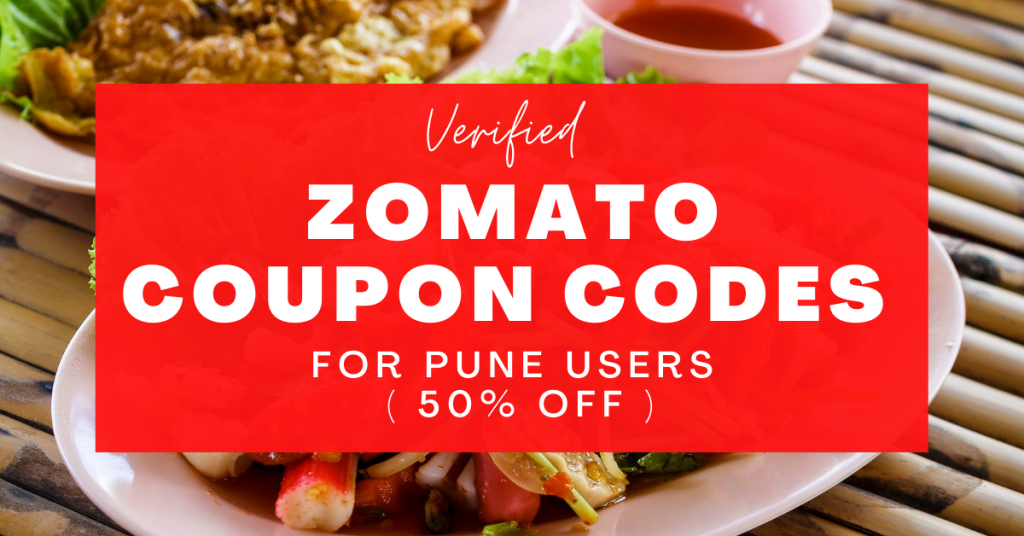 Zomato Coupon Codes Pune
