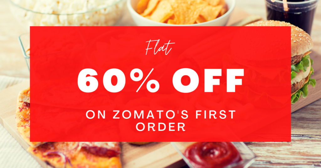 Zomato Coupon First Order